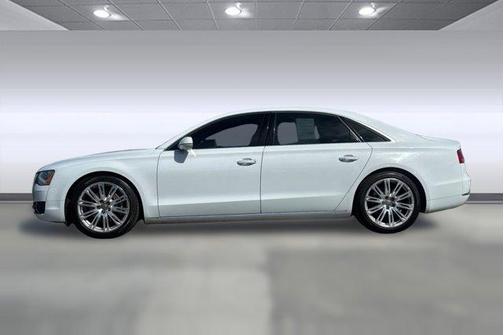 White 2014 Audi A8 3.0T