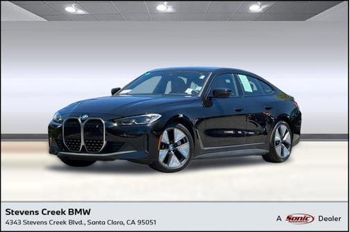 Jet Black 2023 BMW i4 Gran Coupe eDrive35