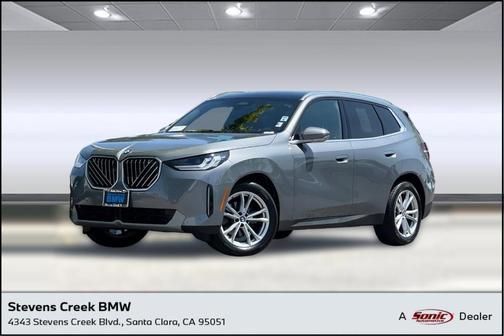 Skyscraper Gray Metallic 2025 BMW X3 30 xDrive
