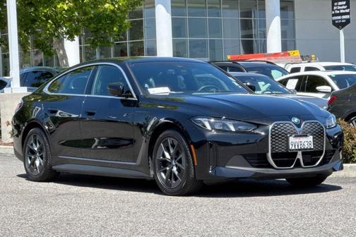 Black Sapphire Metallic 2025 BMW i4 Gran Coupe eDrive40