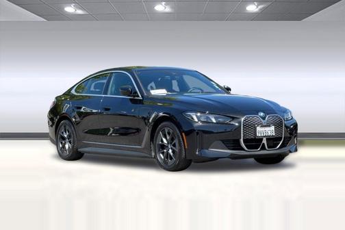 Black Sapphire Metallic 2025 BMW i4 Gran Coupe eDrive40
