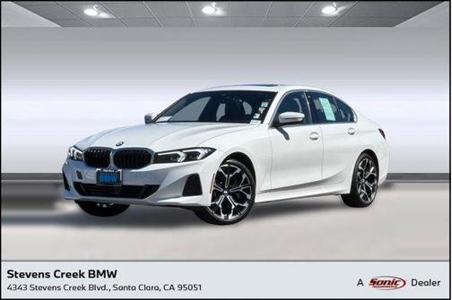 Alpine White 2025 BMW 330 330i Sedan