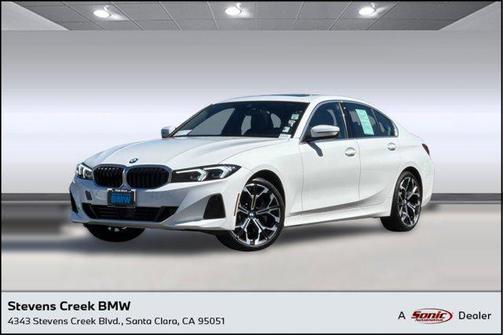 Alpine White 2025 BMW 330 330i Sedan