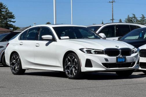 Alpine White 2025 BMW 330 330i Sedan