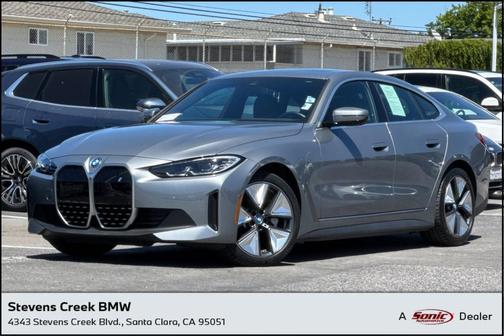 Skyscraper Grey Metallic 2023 BMW i4 Gran Coupe eDrive35