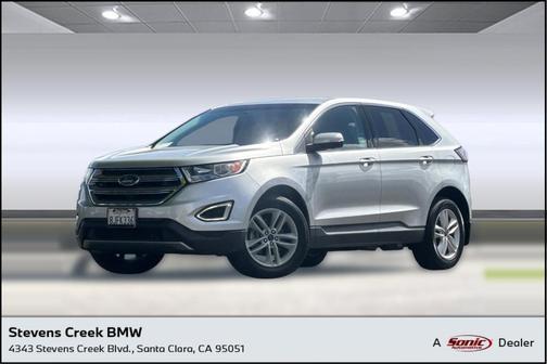 INGOT SILVER METALLIC 2015 Ford Edge SEL