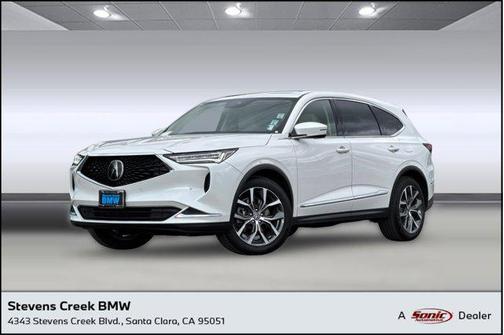 Platinum White Pearl 2023 Acura MDX Technology Package