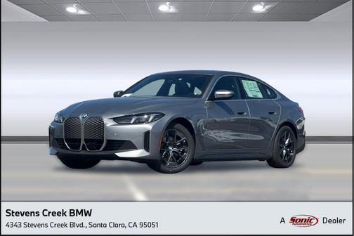Skyscraper Grey Metallic 2026 BMW i4 Gran Coupe eDrive40