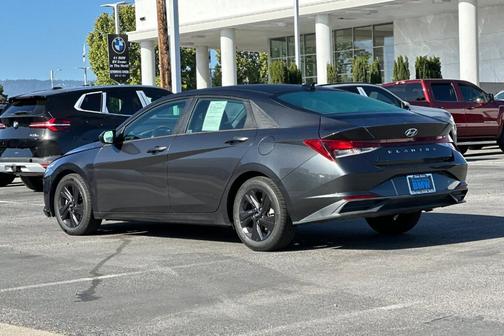 Portofino Gray 2021 Hyundai ELANTRA SEL