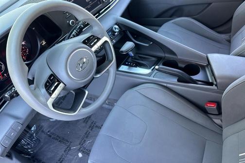 Portofino Gray 2021 Hyundai ELANTRA SEL