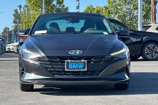 Portofino Gray 2021 Hyundai ELANTRA SEL