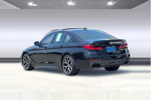 Black Sapphire Metallic 2023 BMW M550 i Xdrive