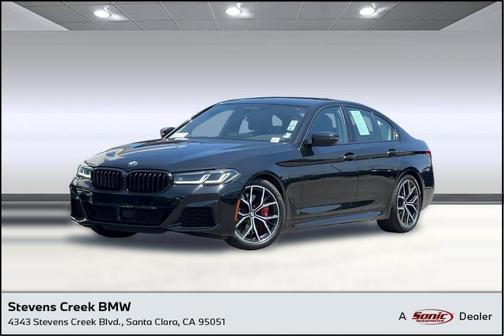 Black Sapphire Metallic 2023 BMW M550 i Xdrive