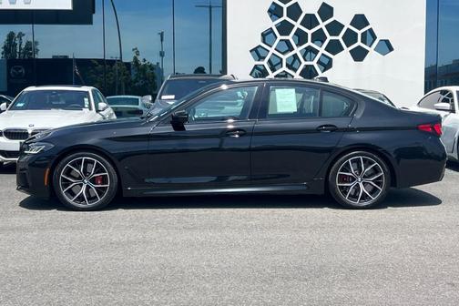 Black Sapphire Metallic 2023 BMW M550 i Xdrive