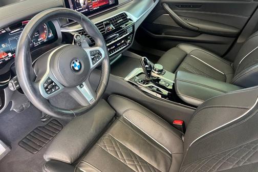 Black Sapphire Metallic 2023 BMW M550 i Xdrive