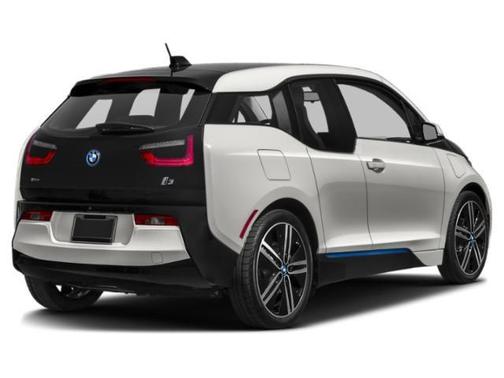 Solar Orange Metallic w/Frozen Gray Accent 2015 BMW i3 Base w/Range Extender