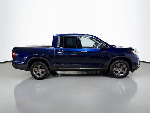 Obsidian Blue Pearl 2021 Honda Ridgeline RTL-E