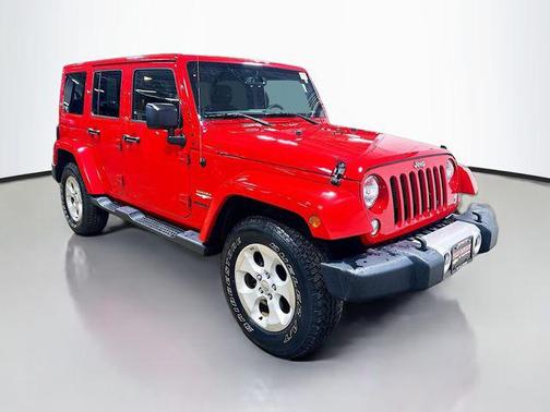Firecracker Red Clear Coat 2015 Jeep Wrangler Unlimited Sahara