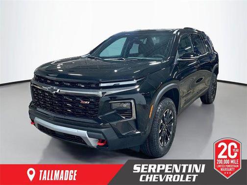 Black Metallic 2026 Chevrolet Traverse AWD Z71
