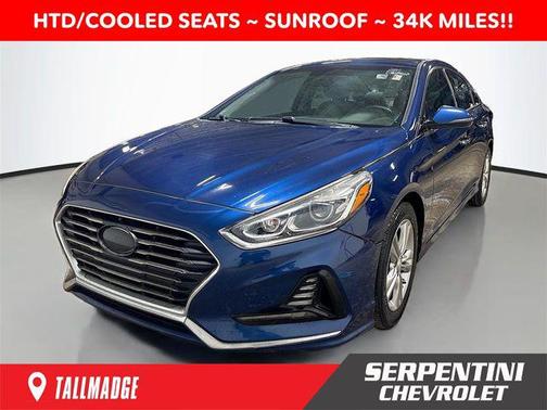 Lakeside Blue 2018 Hyundai SONATA Limited