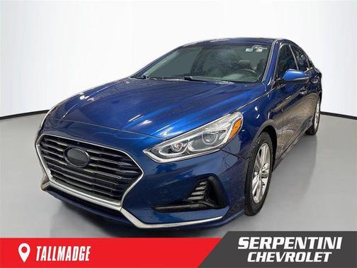 Lakeside Blue 2018 Hyundai SONATA Limited
