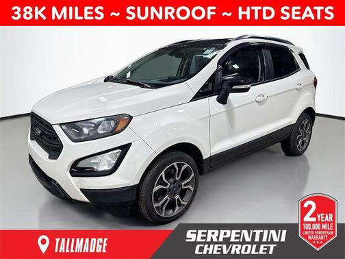 Diamond White 2019 Ford EcoSport SES