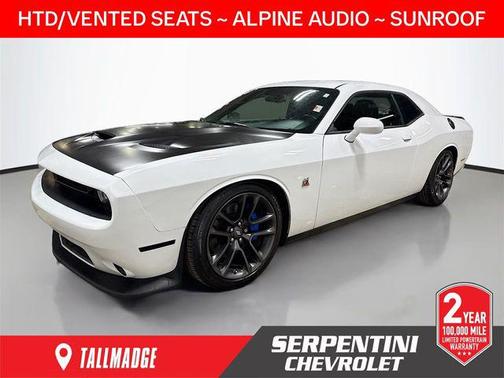 White Knuckle Clearcoat 2021 Dodge Challenger R/T Scat Pack