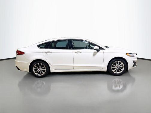 Oxford White 2020 Ford Fusion Hybrid SE