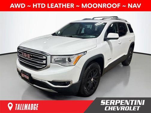 Summit White 2018 GMC Acadia SLT-1