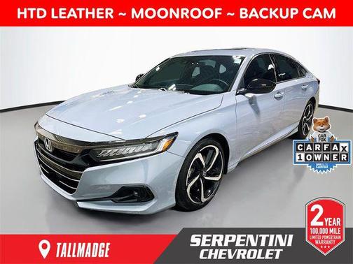 Sonic Gray Pearl 2022 Honda Accord Sport 2.0T