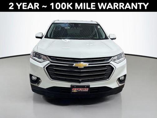 Summit White 2020 Chevrolet Traverse LT Leather