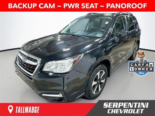 Crystal Black Silica 2018 Subaru Forester 2.5i Premium
