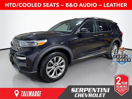 Agate Black Metallic 2022 Ford Explorer Limited