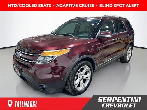 Bordeaux Reserve Red Metallic 2011 Ford Explorer Limited