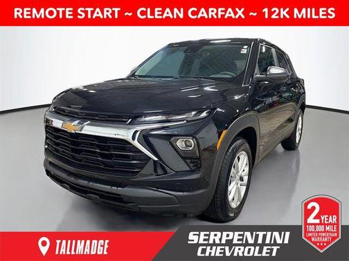 Mosaic Black Metallic 2024 Chevrolet Trailblazer LS