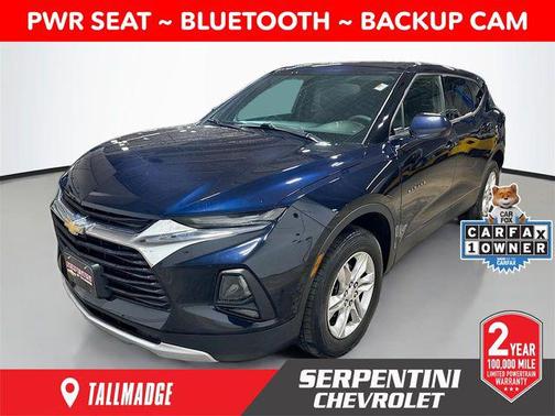 Midnight Blue Metallic 2021 Chevrolet Blazer 1LT