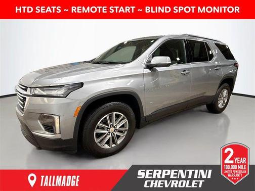Sterling Gray Metallic 2023 Chevrolet Traverse LT Cloth