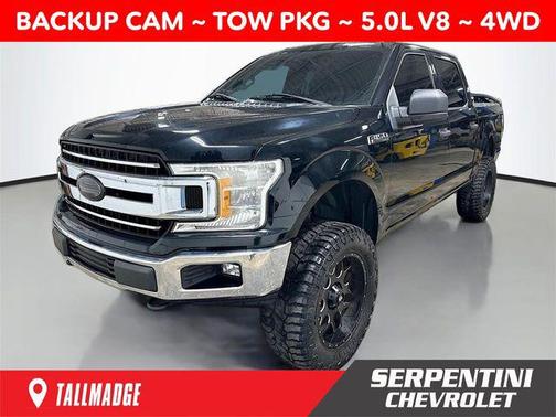 Shadow Black 2018 Ford F-150 XLT