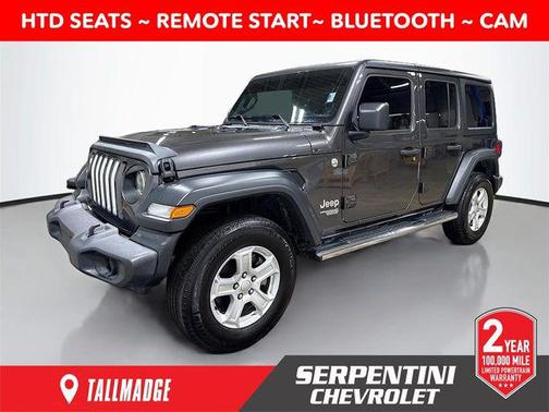 Granite Crystal Metallic Clearcoat 2020 Jeep Wrangler Unlimited Sport