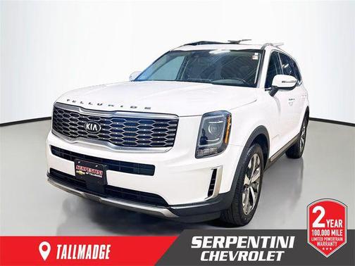 Glacial White Pearl 2021 Kia Telluride S
