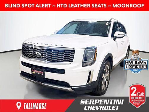 Glacial White Pearl 2021 Kia Telluride S