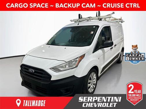 Frozen White 2019 Ford Transit Connect XL