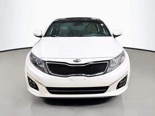 Snow White Pearl 2014 Kia Optima SXL Turbo