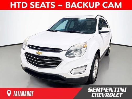Summit White 2017 Chevrolet Equinox 1LT
