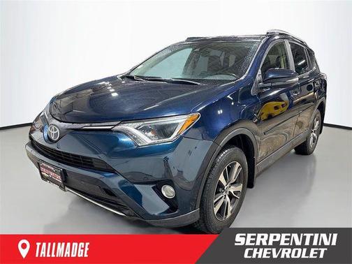 Galactic Aqua Mica 2018 Toyota RAV4 XLE
