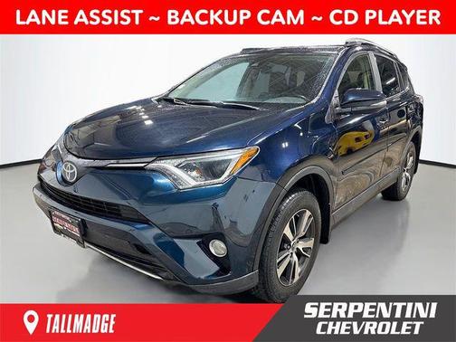 Galactic Aqua Mica 2018 Toyota RAV4 XLE