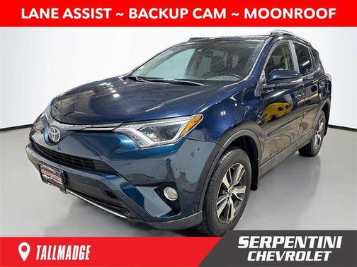 Galactic Aqua Mica 2018 Toyota RAV4 XLE