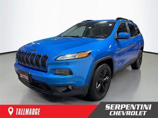 Hydro Blue Pearlcoat 2018 Jeep Cherokee Limited