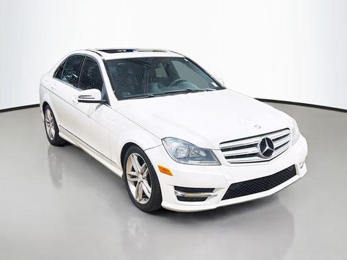 Arctic White 2012 Mercedes-Benz C-Class C 300 4MATIC
