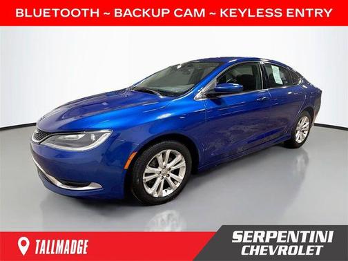 Vivid Blue Pearlcoat 2016 Chrysler 200 Limited